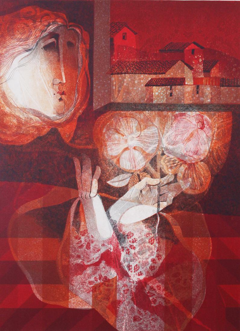 Sunol Alvar  (b. 1935) Spanish (1 of 3)