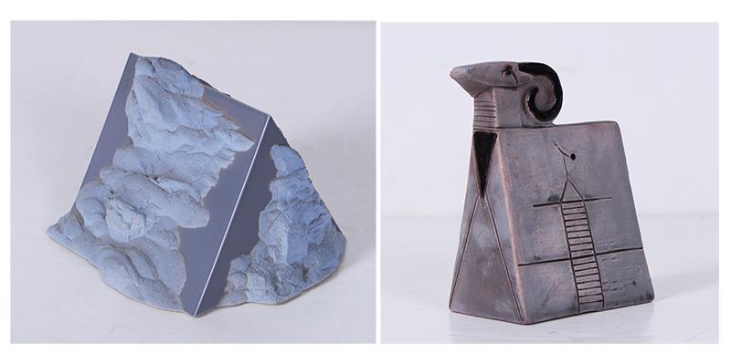 Contemporary Ceramic Artists Unidentified  (two) (1 of 8)