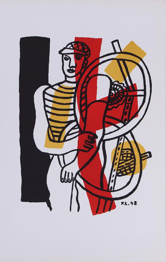 after  Fernand Leger  (1881-1955) French (1 of 3)