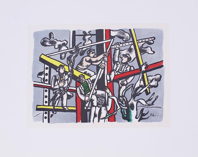 after  Fernand Leger  (1881-1955) French (1 of 2)