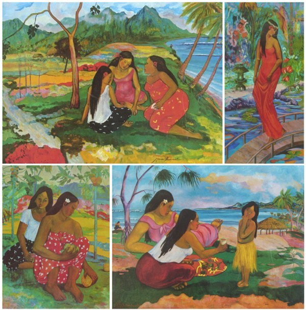 Manor Shadian (b. 1931) Iranian/ Californian (twen: TROPICAL SERIES, twenty-three color prints (four images), each signed in pencil, sheets 25 x 19" & 19 x 25", all with inventory stickers on verso, a few soft handling creases, otherwise all in very go