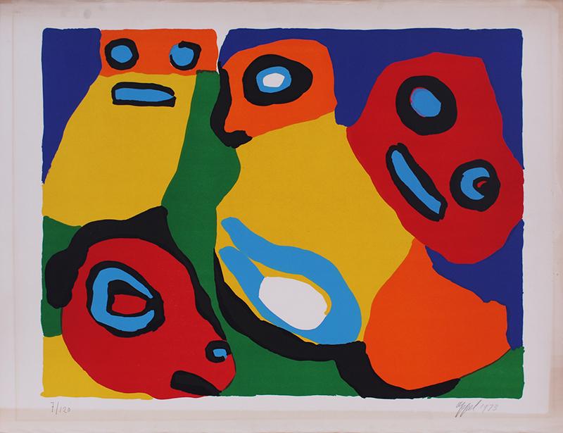 Karel Appel  (1921-2006) Dutch (1 of 4)