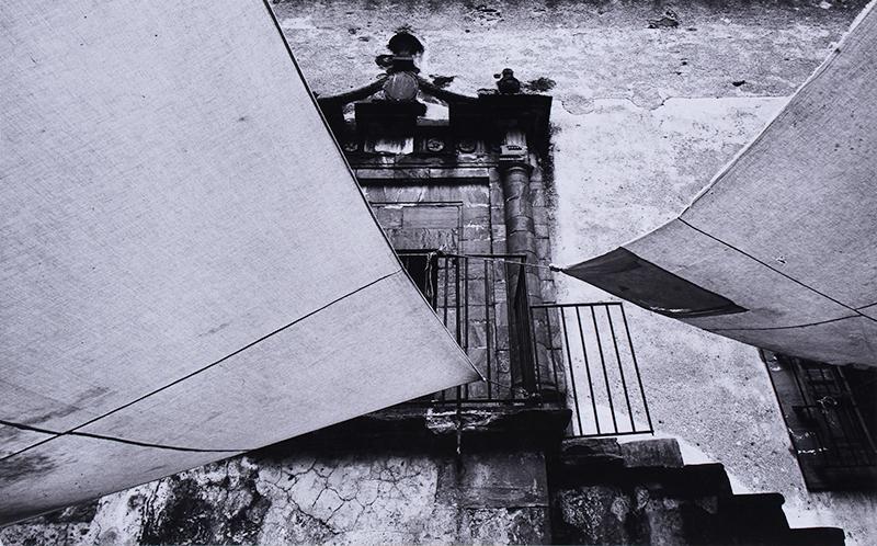 Robert Barry (b. 1936) New York: REAL DE CATORCE MEXICO #4, 1977, gelatin silver print, signed and dated in ink and titled in pencil on verso, print 8 ½ x 13 ½” mounted to board, overall 16 x 20”.