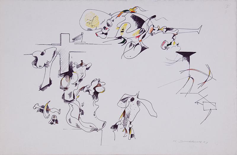 Hans Burkhardt  (1904-1994) Swiss American (1 of 3)