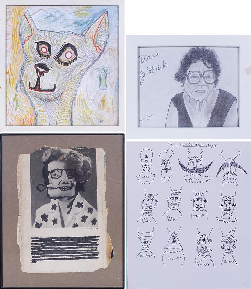 Contemporary Artists Collection  (20 th  / 21 st  Century) including  Ed Newell, Kiara Padma, (1 of 11)