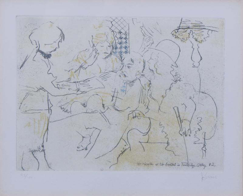 Jack Levine  (1915-2010) New York (1 of 4)