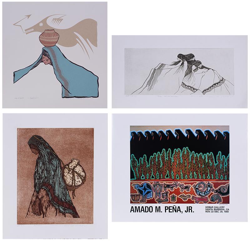 Amado Maurilio Pena  (b. 1943) New Mexico  (four) (1 of 15)