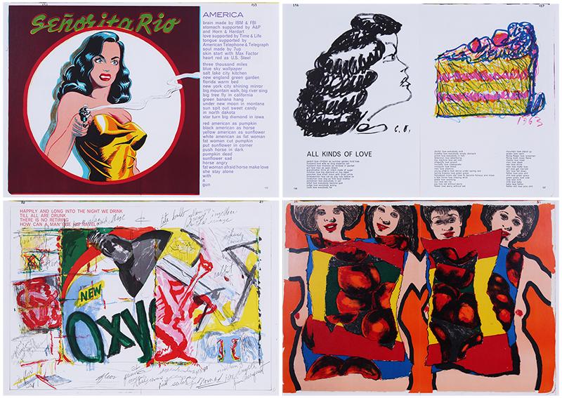 One Cent Life:  Mel Ramos  (1935-2018) , James Rosenquist, Claes Oldenburg  &  Alfred Leslie  (four) (1 of 13)