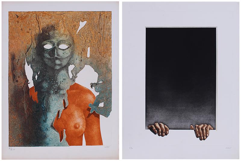 Claude Serre  (1938-1988) French  (two) (1 of 9)