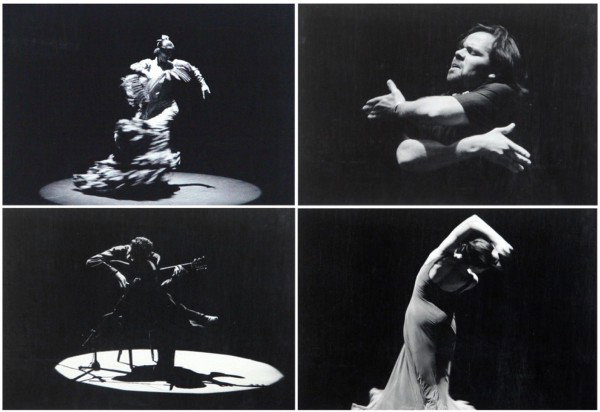 Douglas Ken Hall (20th Century) American (forty-tw: FLAMINGO DANCERS AND MUSICIANS, a group of forty-two platinum prints, each 11 x 14" or 14 x 11", all with artist's stamp on verso, with mild to moderate cockling, otherwise in good condition. (42)