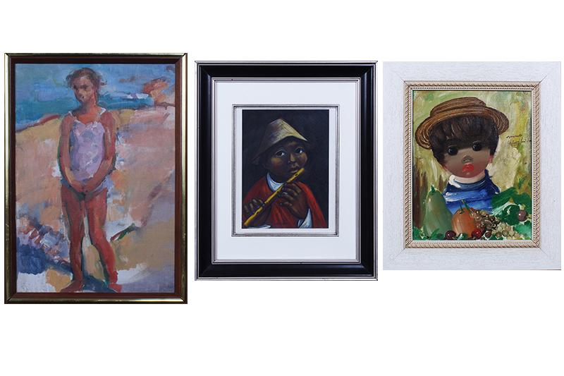 Rosemarie Beck  (1923-2003) New York,  Nino Giuffrida  (b. 1924) Italian  Arturo Nieto  (20th (1 of 9)