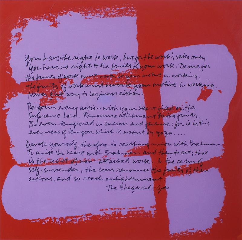 Sister Mary Corita Kent  (1918-1986) California (1 of 4)