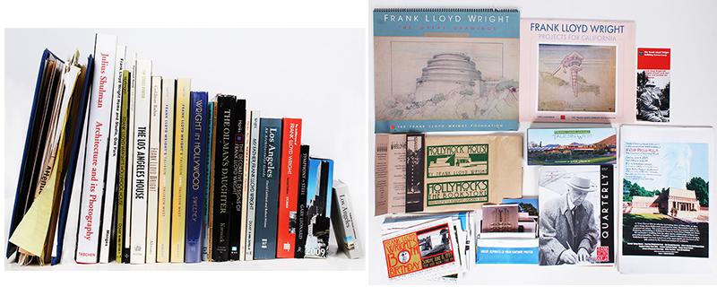 Art & Architecture Books: Frank Lloyd Wright  &  Julius Shulman  (thirty +) (1 of 3)