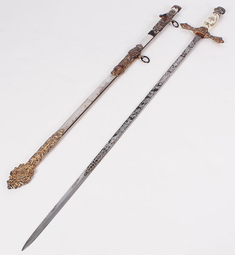 Masonic or Lodge Sword, Henderson Ames & Co. (1 of 7)