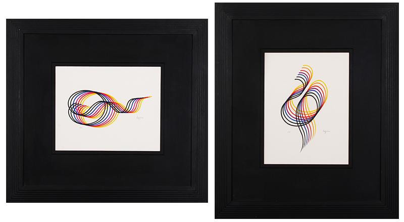 Yaacov Agam  (b. 1928) Israeli  (two) (1 of 9)