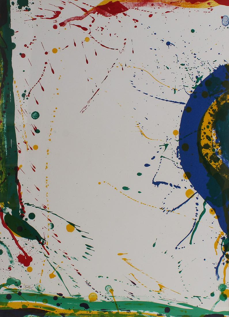 Sam Francis  (1923-1994) California (1 of 4)