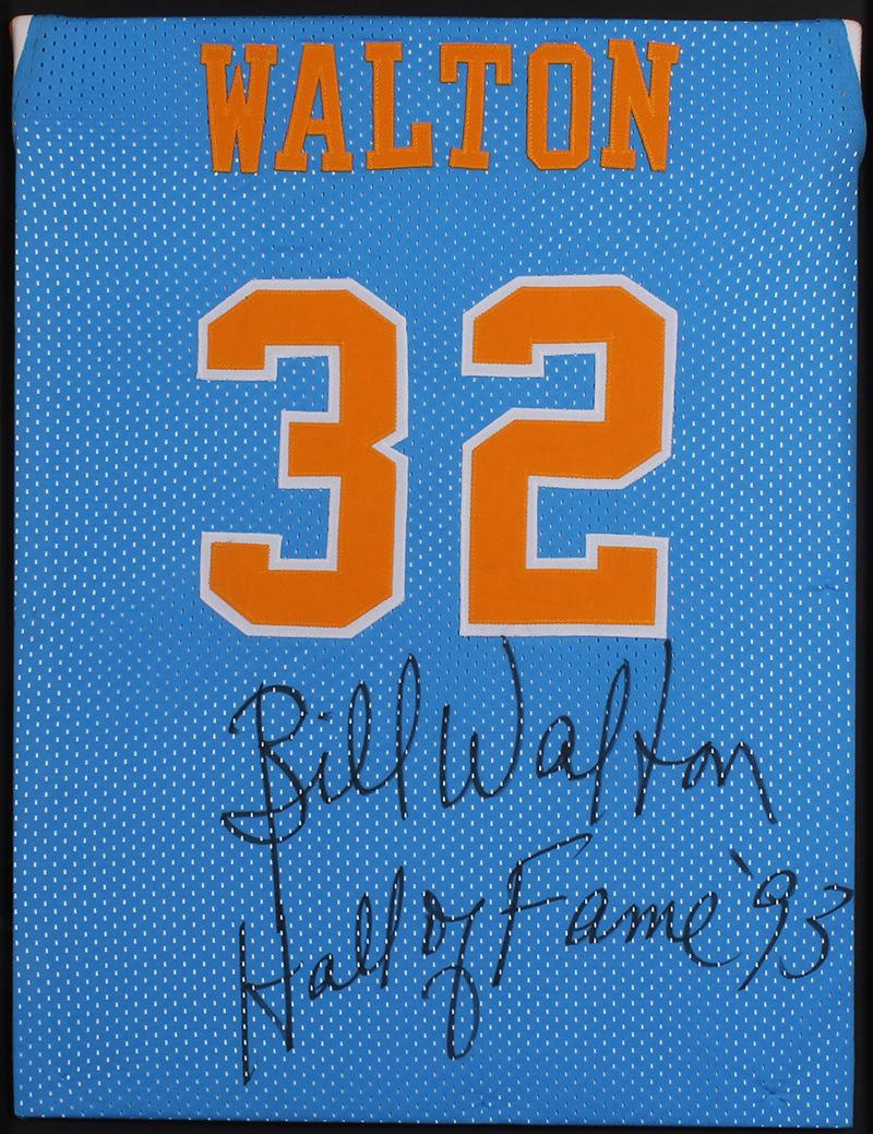 Sports Memorabilia: Bill Walton  (b. 1952) Professional Basketball Player/ Sportscaster (1 of 4)