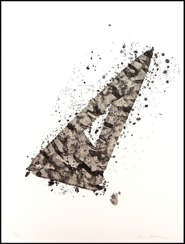 Sam Francis (1923-1994) American: UNTITLED (L.200; SF.208), 1976, lithograph, signed in pencil, from the numbered edition 30, sheet 33 x 25”, printed by George Page, published by Litho Shop.