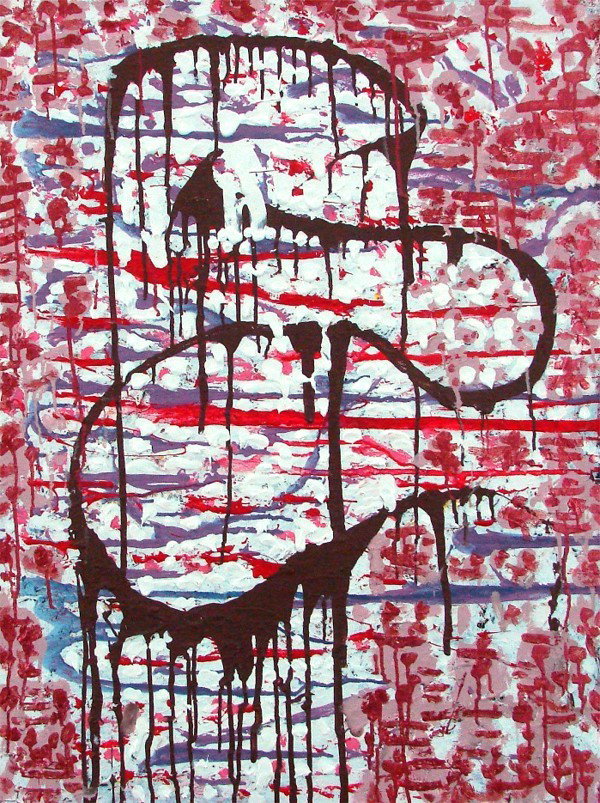 Irving Wiener (20th/21st Century) American: MELODY, acrylic painting on canvas, titled and signed on verso, 40 x 30”.