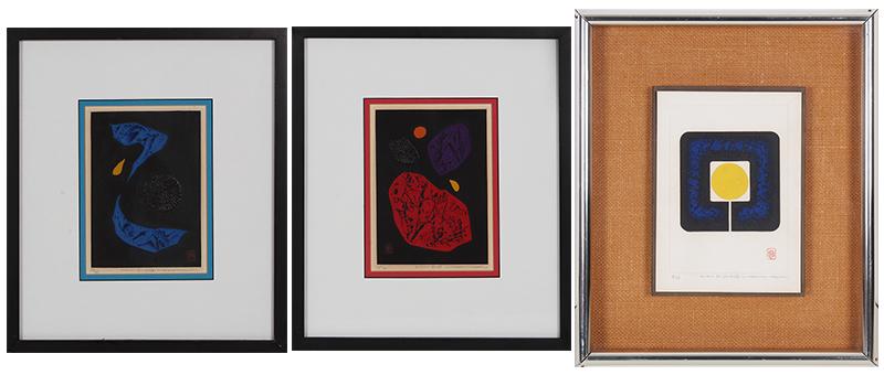 Haku Maki  (1924-2000) Japanese (three) (1 of 10)