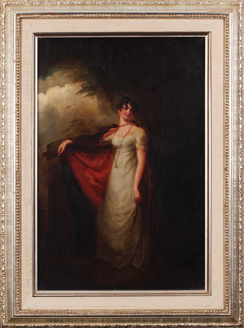 In the manner of Sir Thomas Lawrence   (1769-1830) British (1 of 4)