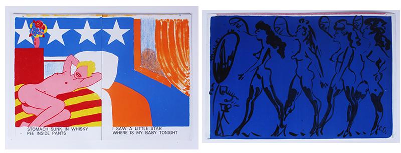 Tom Wesselmann  &  Claes Oldenburg  (two) (1 of 4)