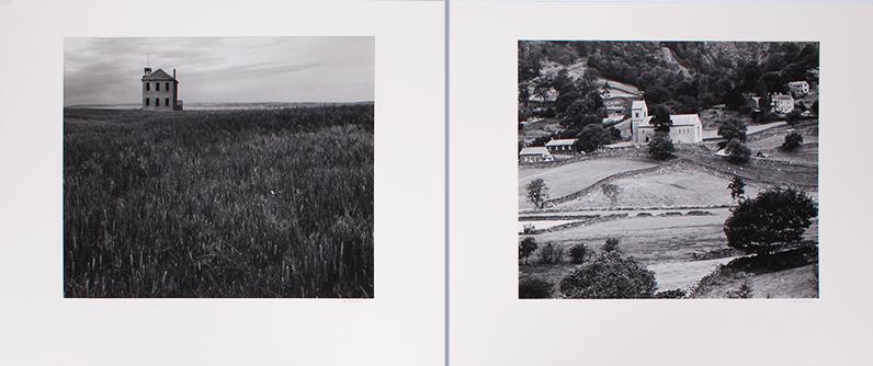 Henry Gilpin (1922-2011) Monterey California (two): HILLSIDE VILLAGE 1984; ABANDONED HOUSE, two gelatin silver prints, each signed on the mount in pencil lower right and with artistâ€™s copyright stamp on verso, each 10 ¾ x 13 ¾&rdqu