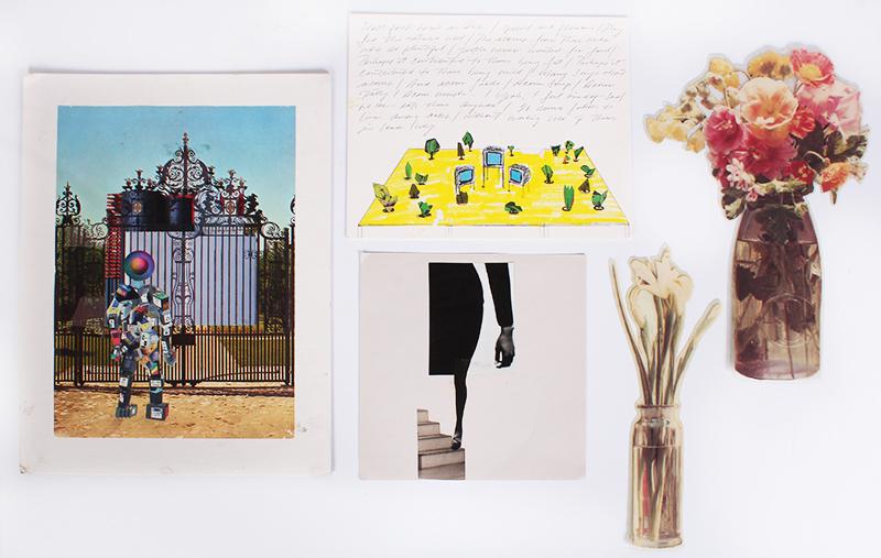 Simon Leung, Michael Decker, Caroline Kent (2) & Michael Smoler (five): Simon Leung (b. 1964) SKETCH OF THE FIRST SONG I WROTE (Yellow Table), 2005, ink marker and collage on card, signed and dated on verso, 8 x 10”. Provenance: Santa Monica Museum of Art; Michael D