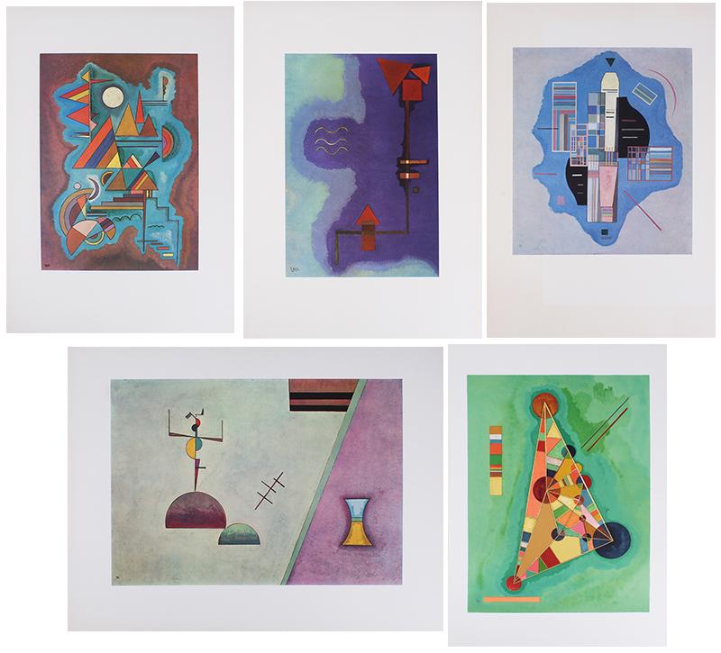 after  Paul Klee  (1879-1940) Swiss German  (five) (1 of 13)