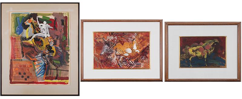 Harold Kramer  (1912-1995) Los Angeles  (three) (1 of 10)