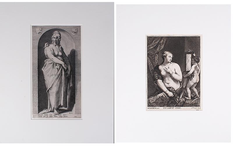 Old Masters:  Jacob Matham  (1571-1631) The Netherlands,  Anton Joseph von Prenner  (1683-1761) (1 of 7)