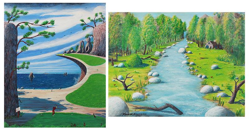 Kenneth Stancin  (1938-2012) Chicago California  (two) (1 of 8)