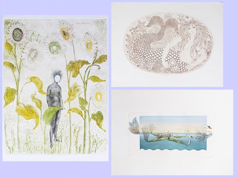 Paloma Altolaguirre  (20 th  century) Mexico & others  (three) (1 of 10)