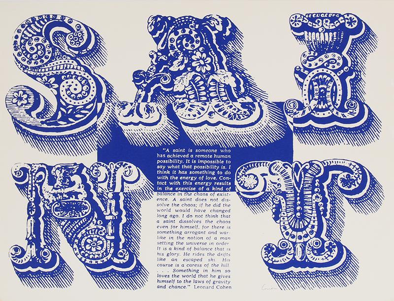 Sister Mary Corita Kent  (1918-1986) California (1 of 3)