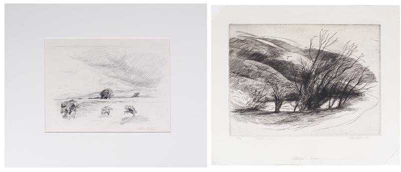 Arthur Millier  (1893-1975) California  (two) (1 of 8)