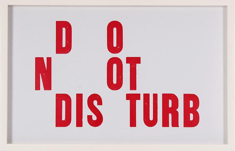 Kay Rosen  (b. 1949) American (1 of 3)