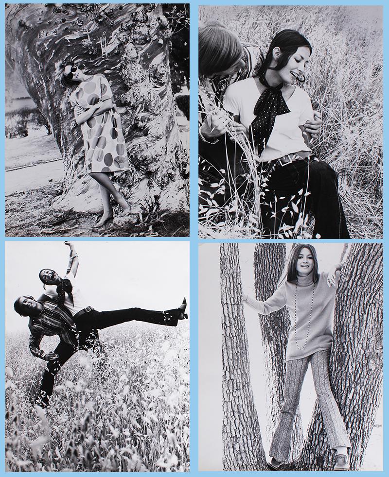 Roy H. Walden 1960â€™-1970â€™s Fashion Photographer & Publisher: FASHION PHOTOGRAPHY & EPHEMERA, approximately one-hundred-seventy-one gelatin silver prints, photographs and additional ephemera. Also included are transparencies, drawings, ad art, mailers, journals,
