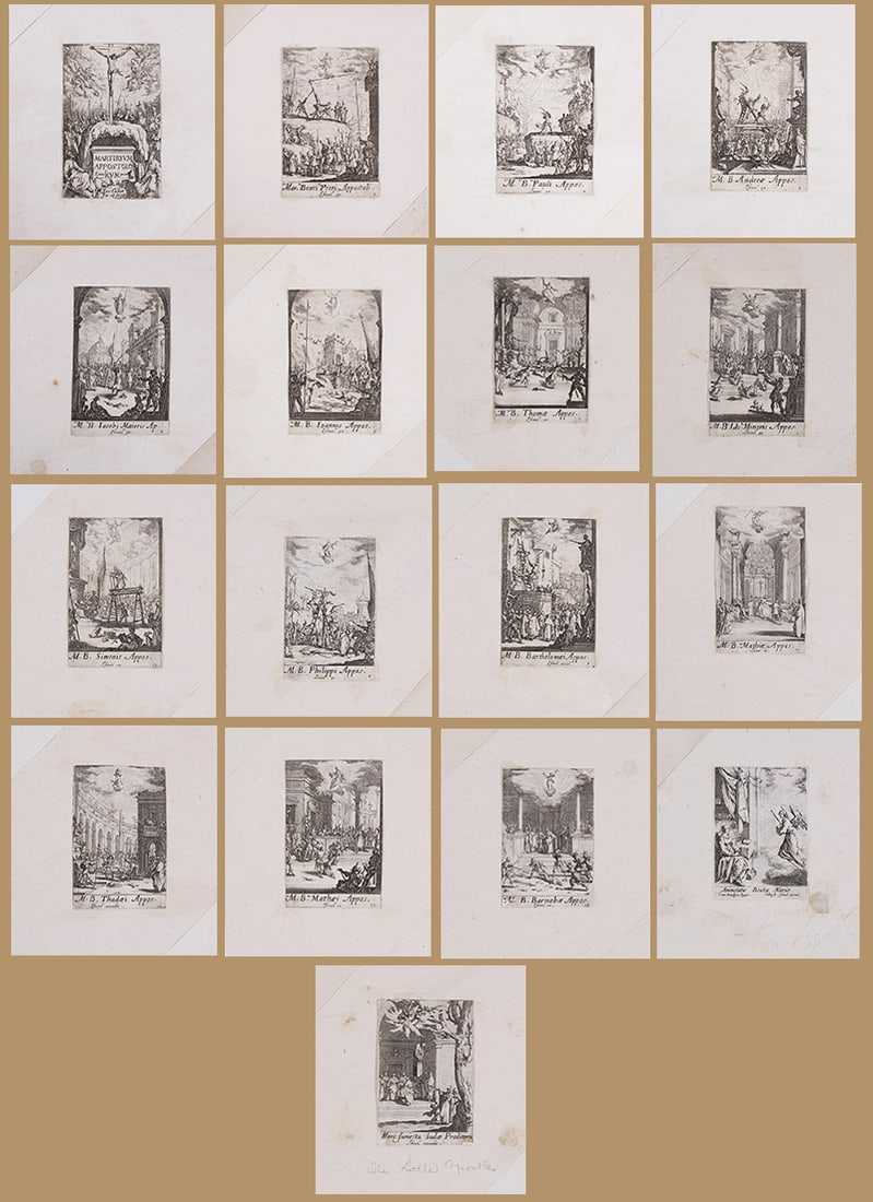 Old Master: Jacques Callot  (1592-1635) French  (seventeen) (1 of 6)