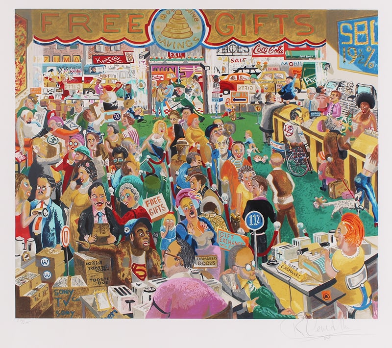 Robert (Bob) Cenedella  (b. 1940) American (1 of 3)