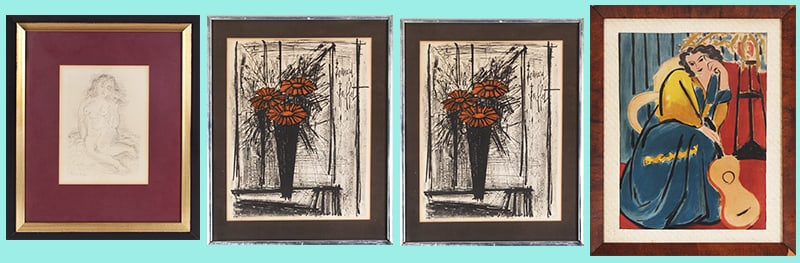 Raoul Dufy  (1877-1953) French,  Bernard Buffet  & after  Henri Matisse  (four) (1 of 17)