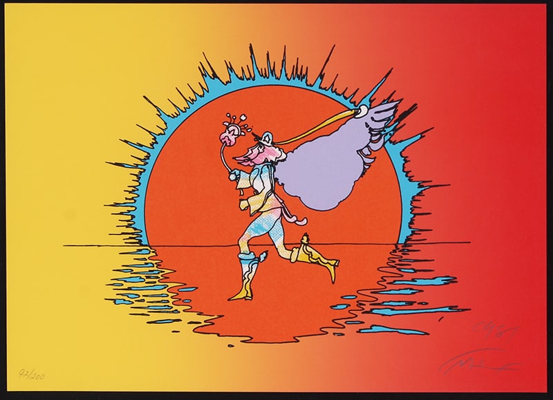 Peter Max  (b. 1937) German American (1 of 3)
