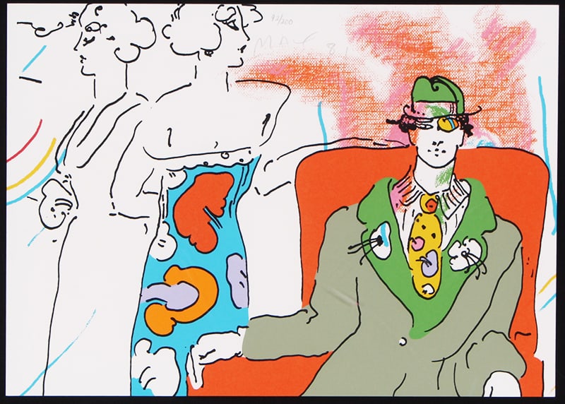 Peter Max  (b. 1937) German American (1 of 3)
