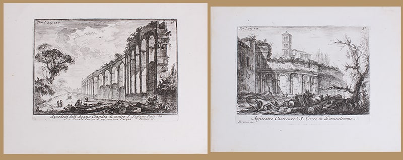 Old Masters: Giovanni Battista Piranesi  (two) (1 of 9)
