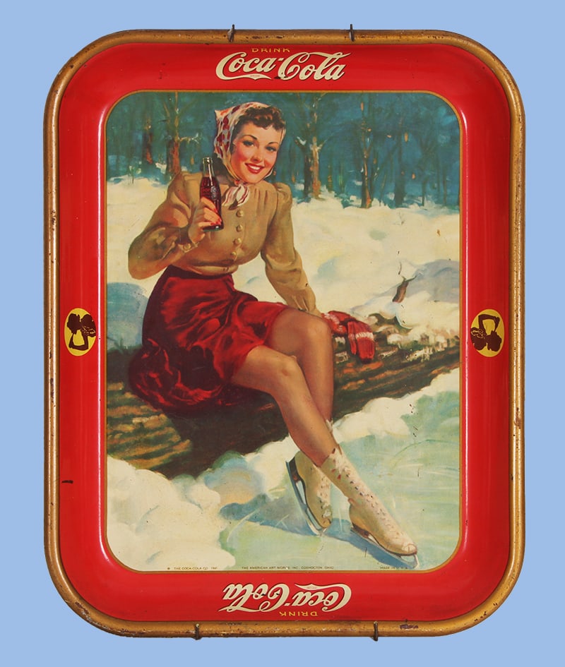 Vintage Advertising Tray (1 of 2)