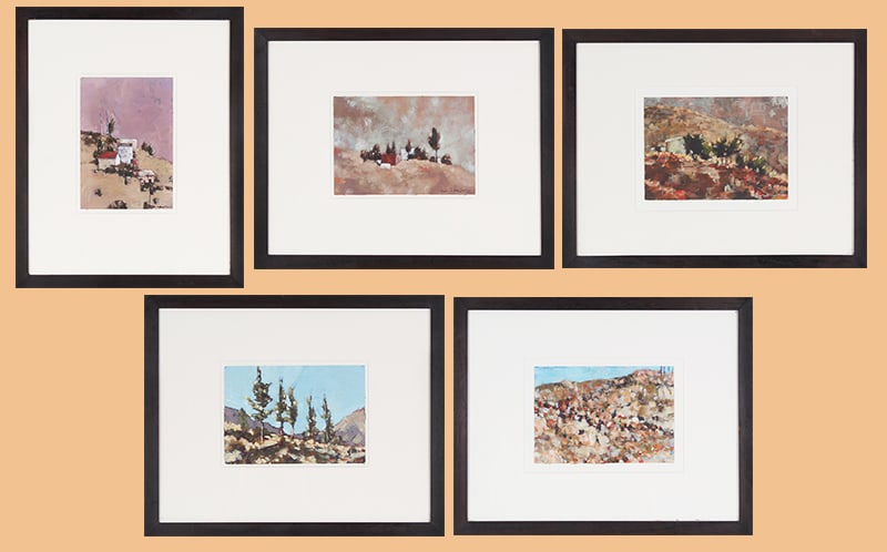 Jeff Dikio  (b. 1975) Philippines California  (five) (1 of 16)