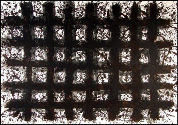 Sam Francis (1923-1994) American: UNTITLED (L.232; SF.241), 1978, three color lithograph, signed in pencil, from the numbered edition 24, sheet 29 ½ x 42”, printed by George Page, published by The Litho Shop, a few soft handling cr