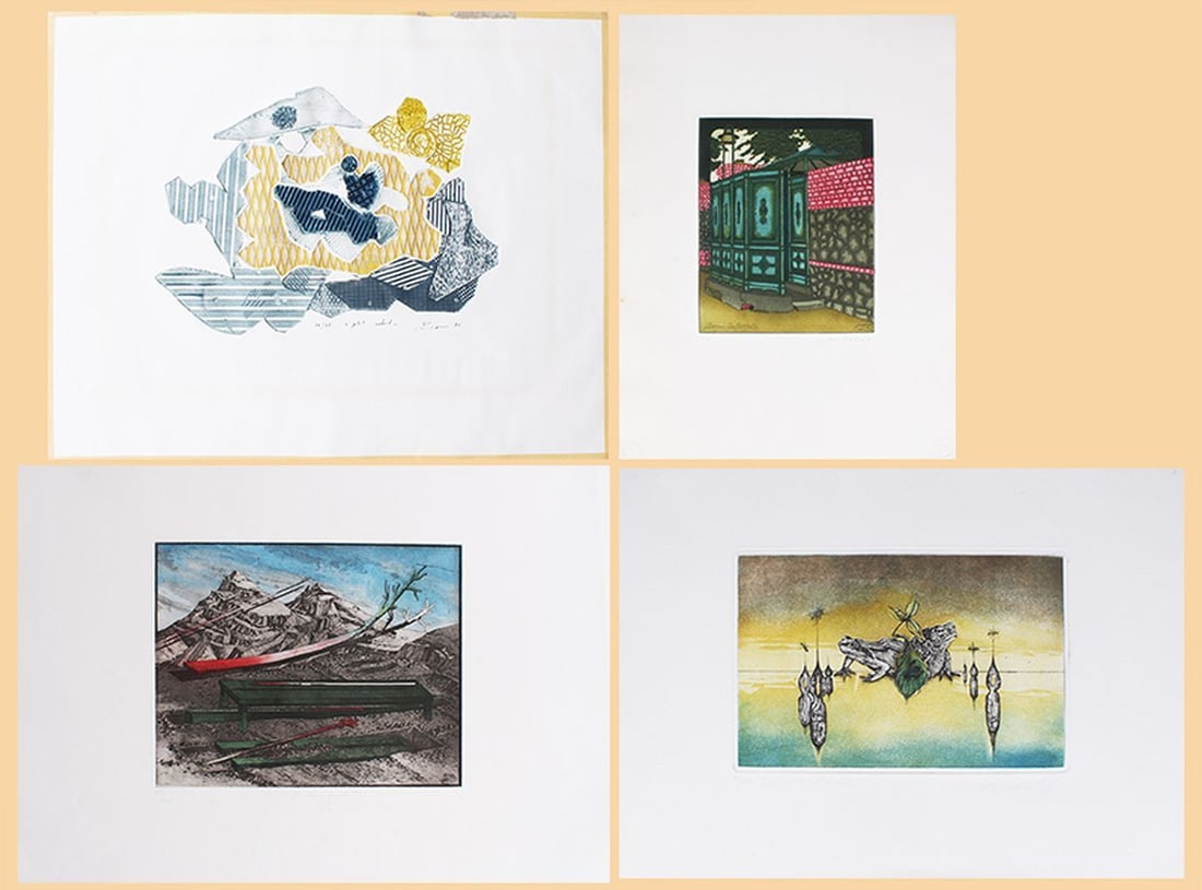 Paolo Boni  (b. 1926) &  Hartmut R. Berlinicke  (b. 1942) & others  (four) (1 of 10)