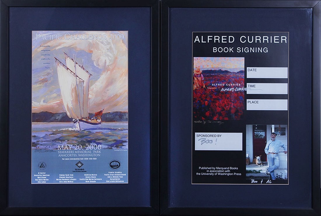 Alfred Currier  & others, Poster collection  (seven) (1 of 6)