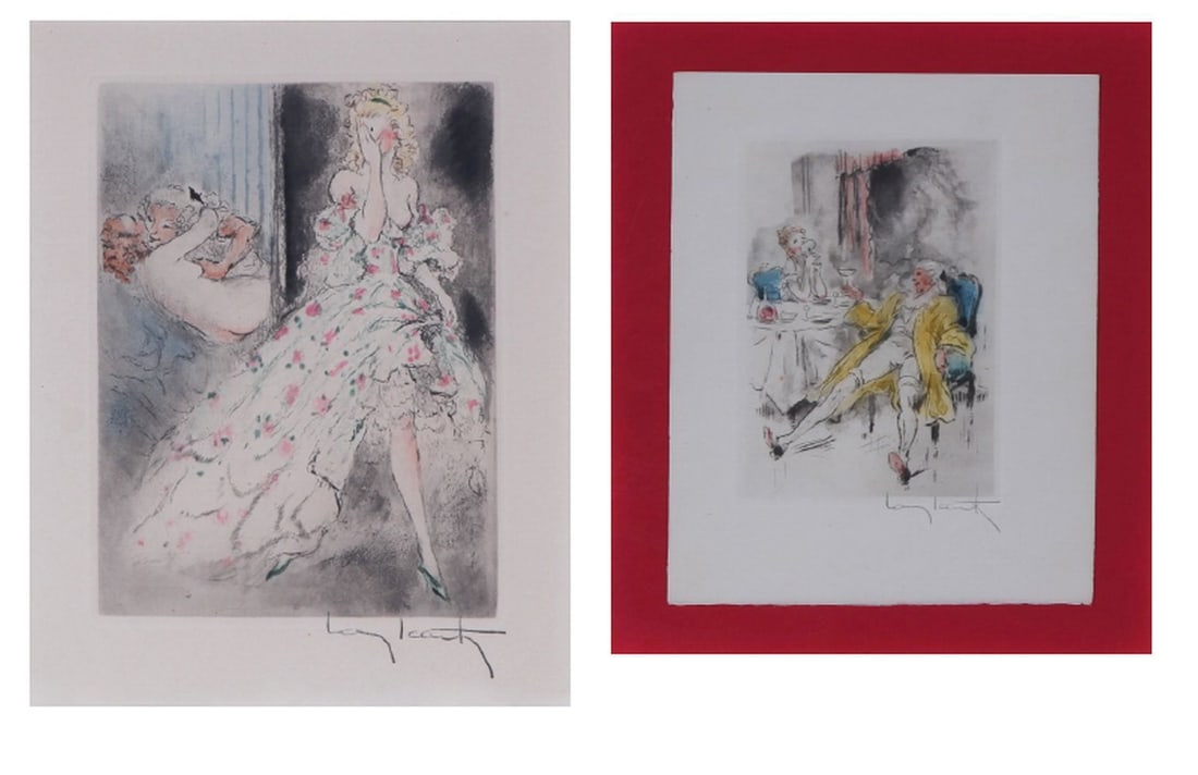 Louis Icart  (1888-1950) French  (two) (1 of 8)