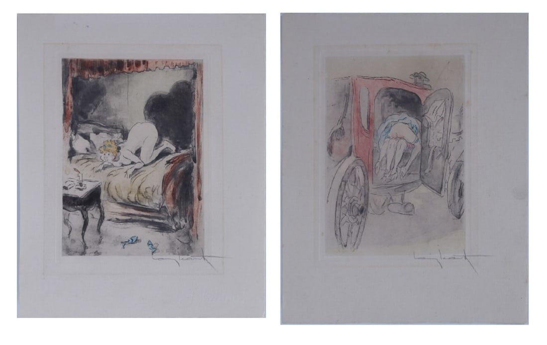 Louis Icart  (1888-1950) French  (two) (1 of 8)